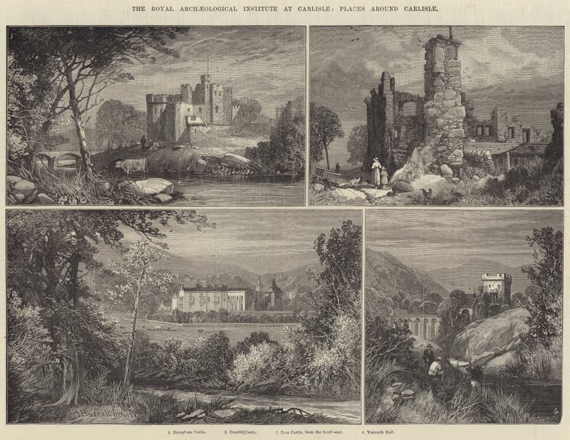 The Royal Archaeological Institute at Carlisle, Places around Carlisle by James Burrell Smith