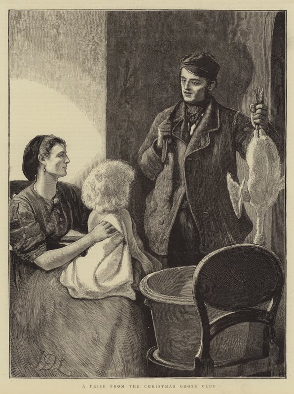 A Prize from the Christmas Goose Club by James Dromgole Linton