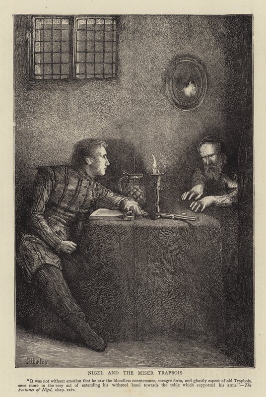 Nigel and the Miser Trapbois by James Dromgole Linton