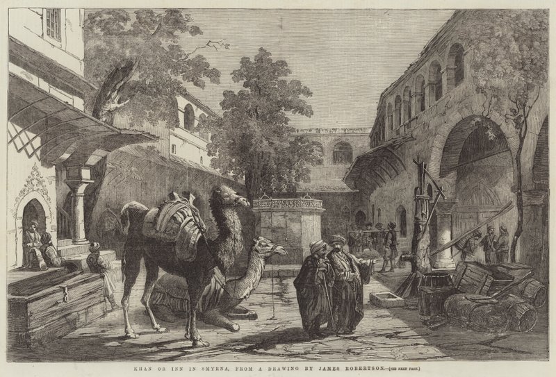 Khan or Inn in Smyrna by James Robertson