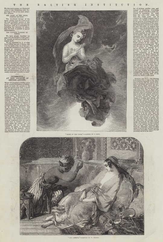 The British Institution by James Sant