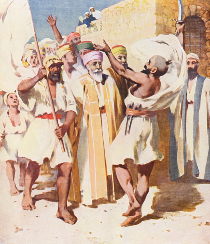 Holy Land: Sanctuary, the phantasia of the White banner by James (after) Clark