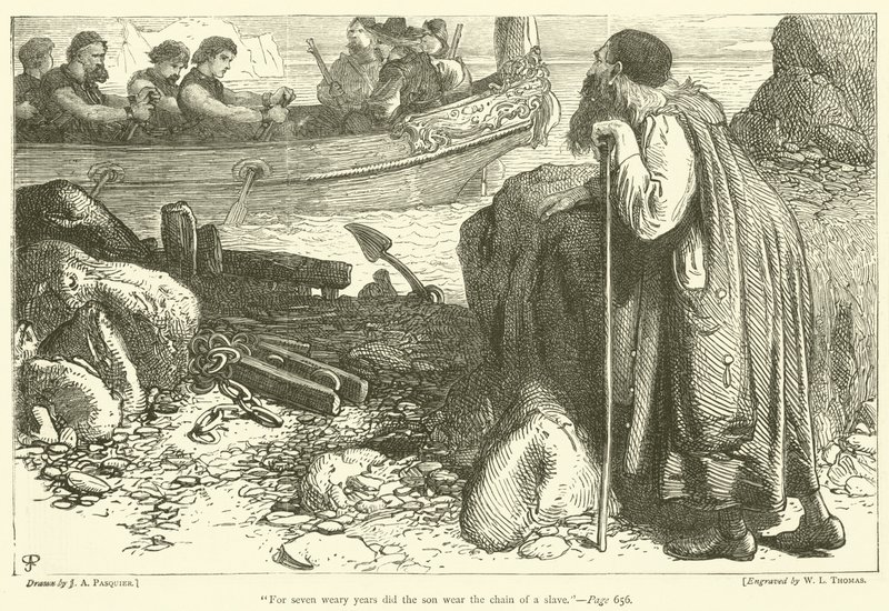 For Seven Weary Years Did the Son Wear the Chain of a Slave by James Abbott Pasquier