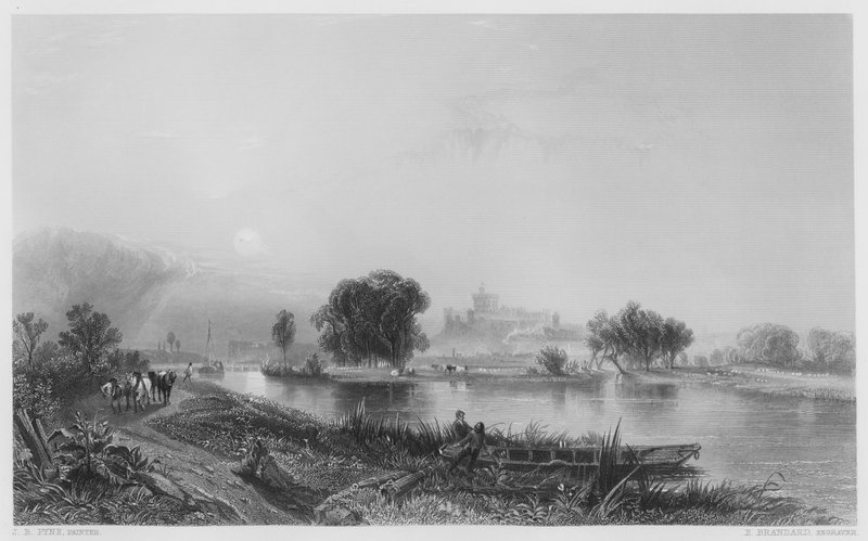 Windsor Castle by James Baker (after) Pyne
