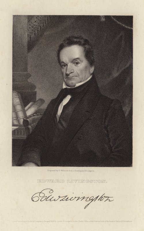 Edward Livingston by James Barton Longacre
