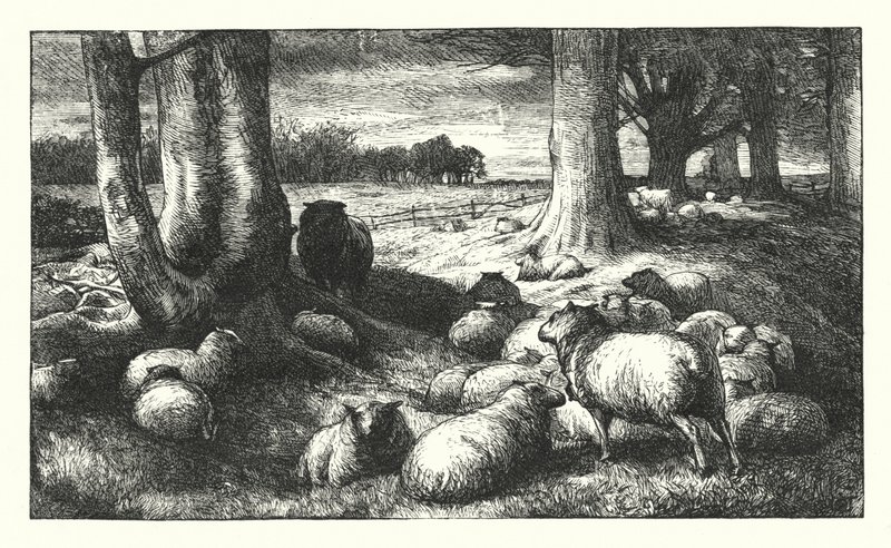 Elegy written in a Country Churchyard by James Dawson Watson