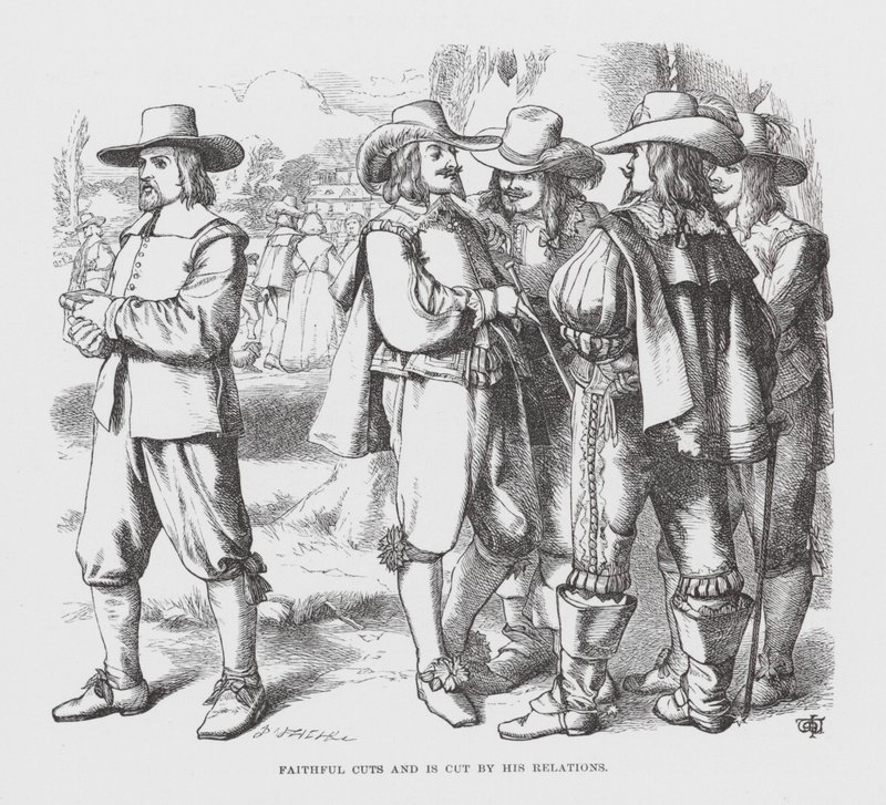Faithful Cuts and Is Cut by His Relations by James Dawson Watson
