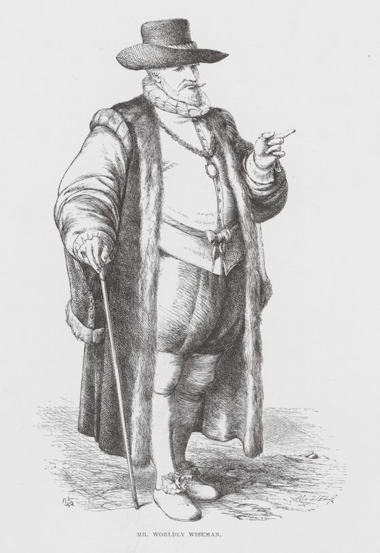Mr Worldly Wiseman by James Dawson Watson