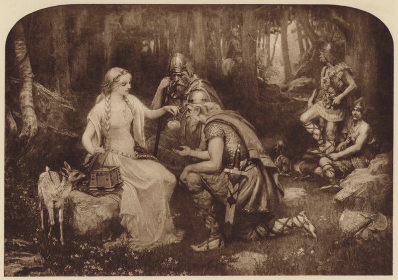 Iduna and the Apples of Youth by James Doyle Penrose