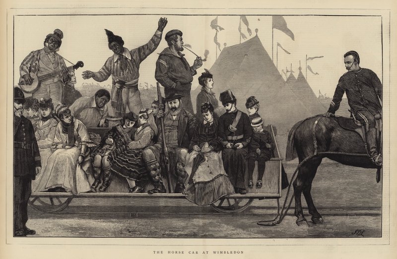The Horse Car at Wimbledon by James Dromgole Linton
