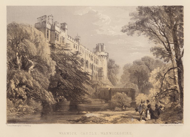 Warwick Castle, Warwickshire by James Duffield Harding