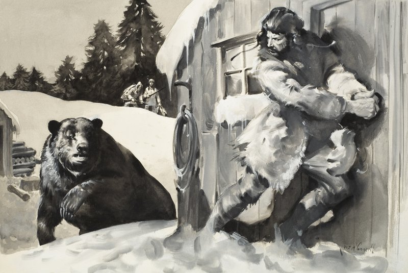 Grizzly Bear by James Edwin McConnell