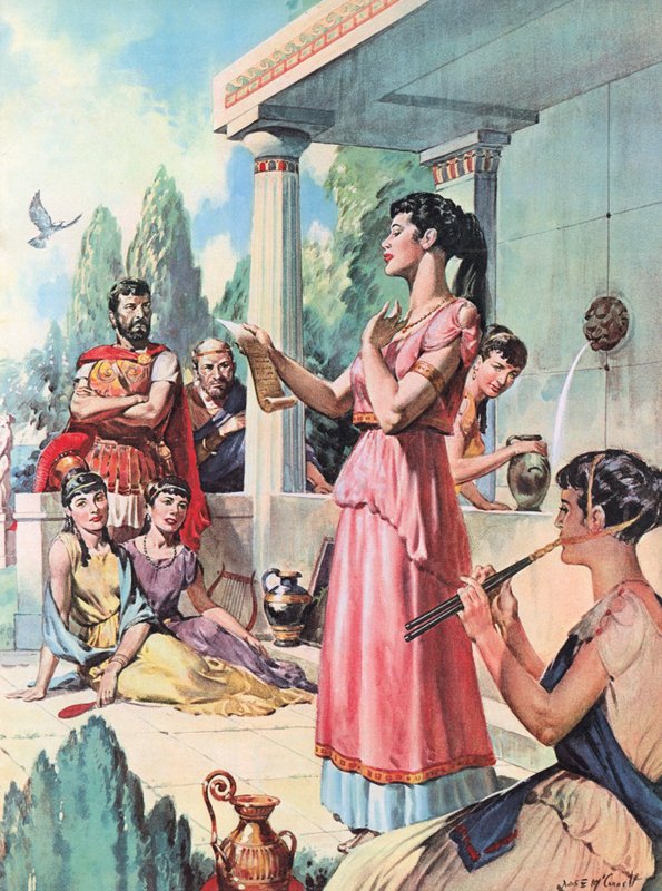 Sappho by James Edwin McConnell