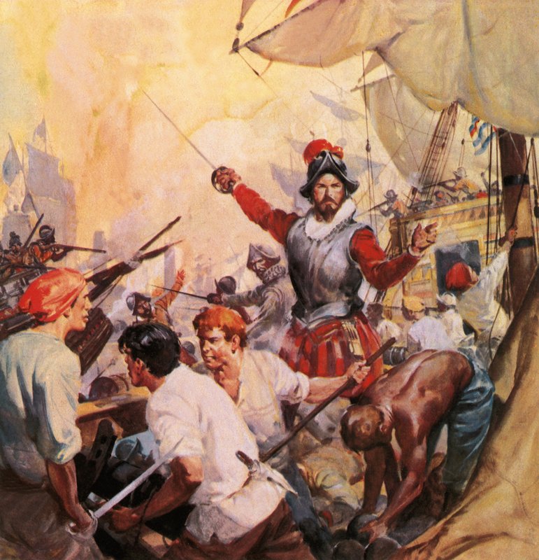 Sir Walter Raleigh by James Edwin McConnell