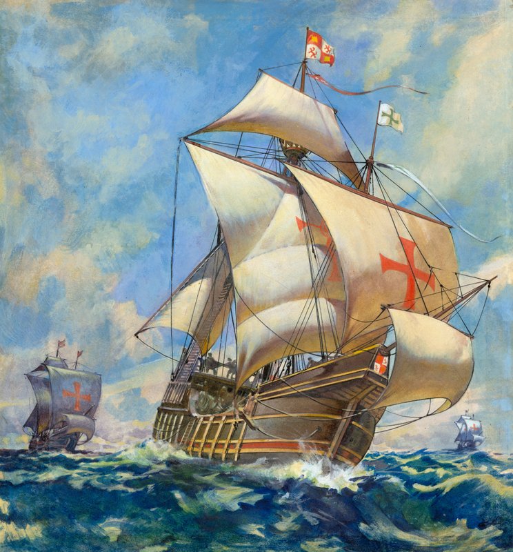 The Santa Maria by James Edwin McConnell