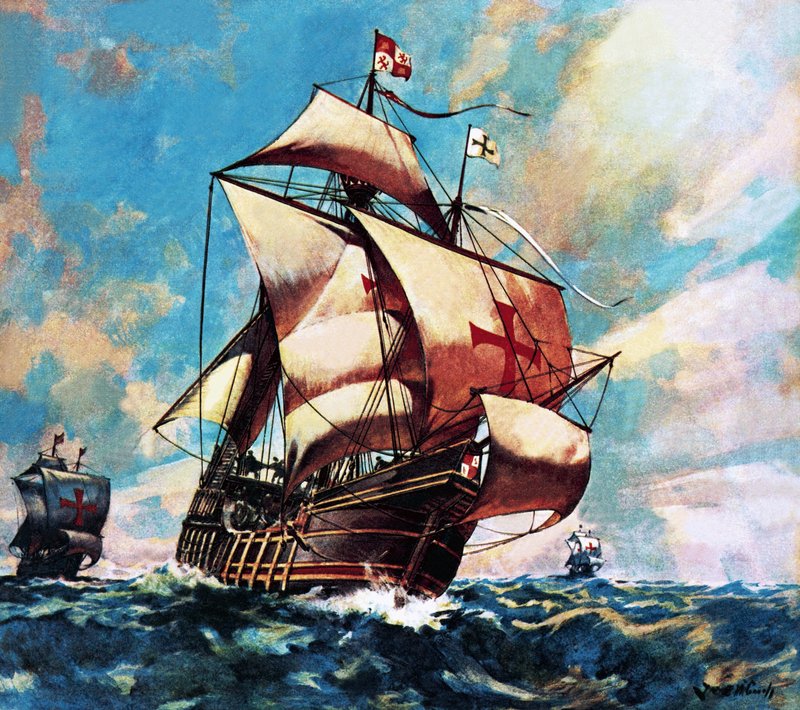 The Santa Maria by James Edwin McConnell