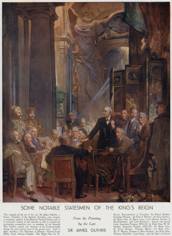 Some Notable Statesmen of the Reign of King George V by James Guthrie