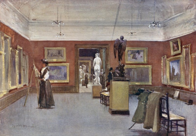The Walker Art Gallery, Interior by James Hamilton Hay