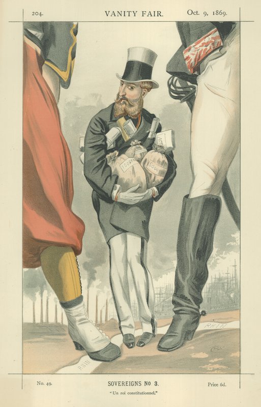 Leopold II, King of the Belgians by James Jacques Joseph Tissot