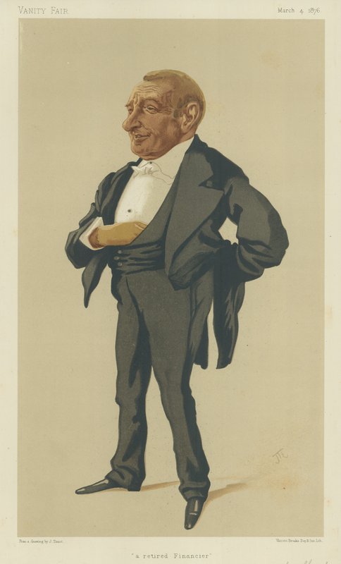 Mr Henry Louis Bischoffsheim by James Jacques Joseph Tissot