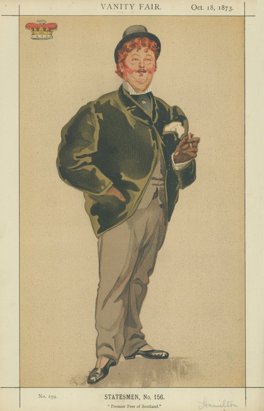 William Alexander Louis Stephen Hamilton-Douglas, Duke of Hamilton by James Jacques Joseph Tissot