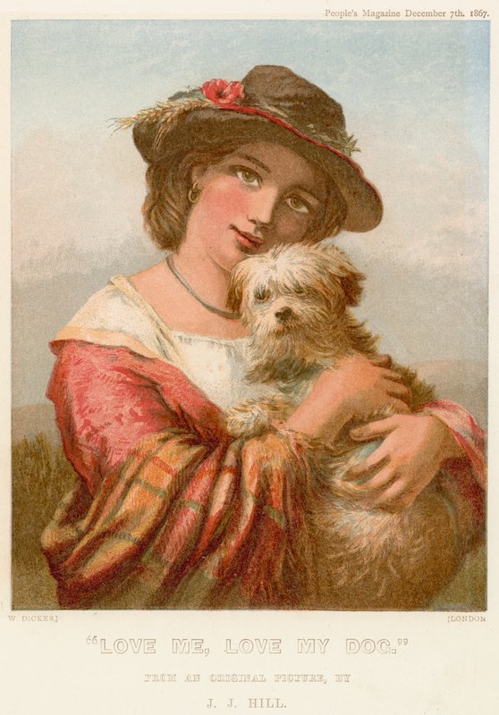 Love Me, Love My Dog by James John Hill