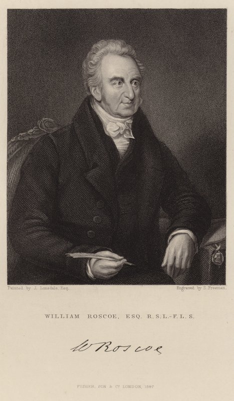 Portrait of William Roscoe by James Lonsdale