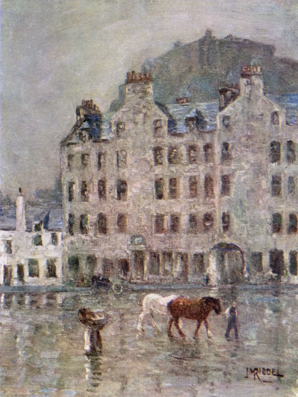 White Hart Inn, Grassmarket by James Riddel
