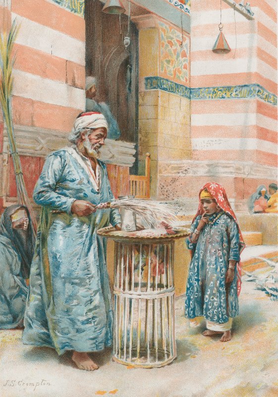 The Sweetmeat Seller by James Shaw Crompton
