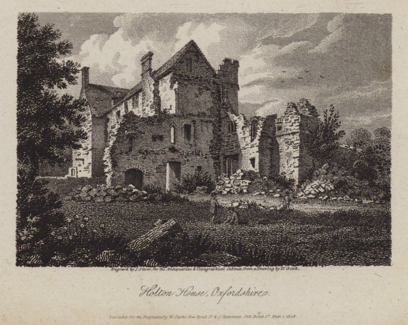 Holton House, Oxfordshire by James Storer