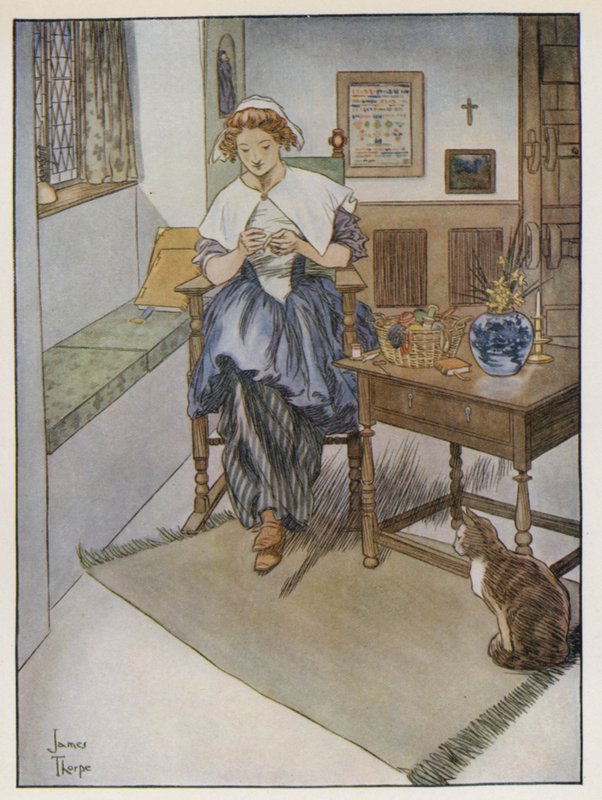 Illustration for The Compleat Angler by Izaak Walton by James Thorpe