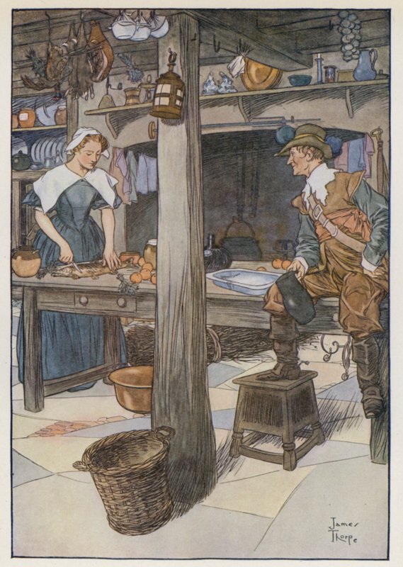 Illustration for The Compleat Angler by James Thorpe