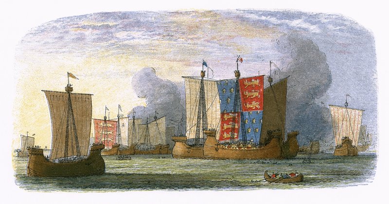 Battle of Sluys by James William Edmund Doyle