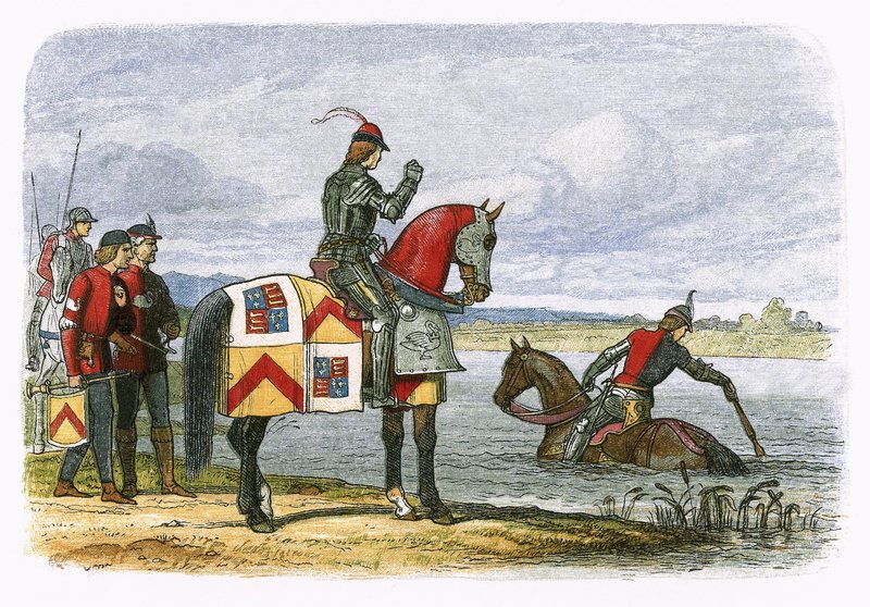Buckingham Finds the Severn Impassable by James William Edmund Doyle