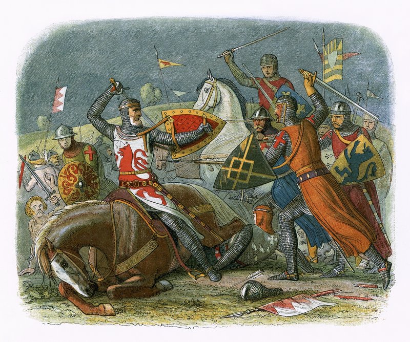 Death of De Montfort by James William Edmund Doyle