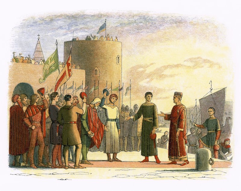 Henry at Waterford by James William Edmund Doyle