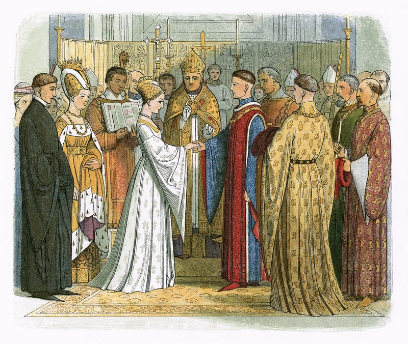 Marriage of King Henry V and Katherine of France by James William Edmund Doyle