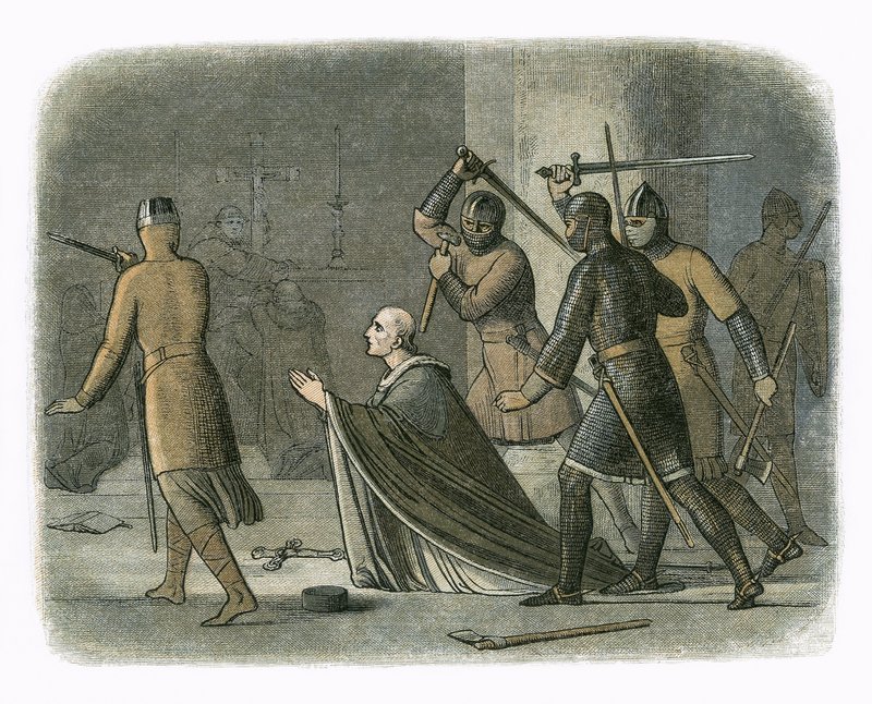 Murder of Becket by James William Edmund Doyle