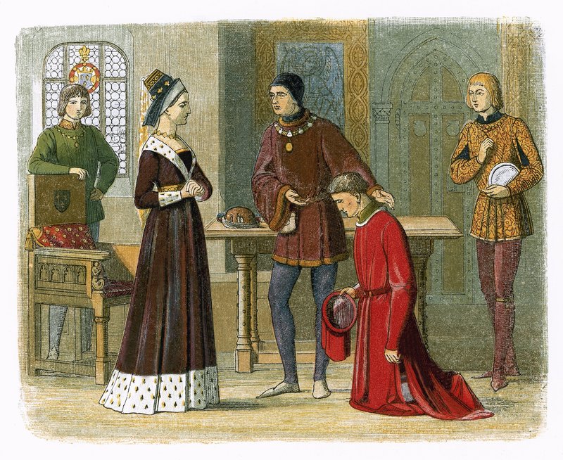 The earl of Warwick submits to queen Margaret by James William Edmund Doyle