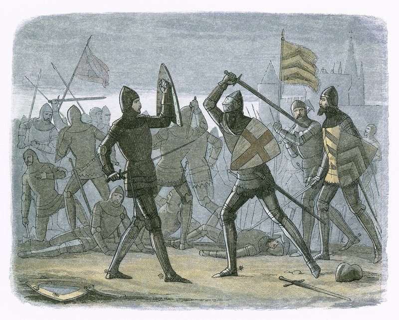 The relief of Calais by James William Edmund Doyle