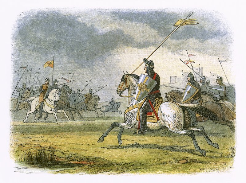 William the Lion taken prisoner by James William Edmund Doyle
