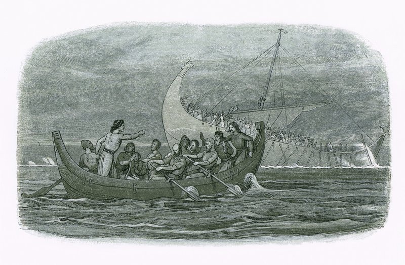 Wreck of the White Ship by James William Edmund Doyle