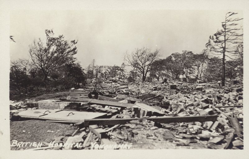 Aftermath of the Great Kanto Earthquake, Japan, 1923 by Japanese Photographer