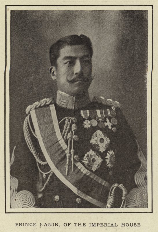 Prince Kanin, of the Imperial House by Japanese Photographer