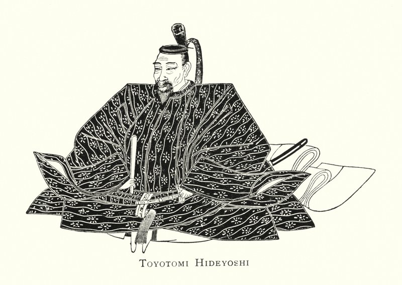 Toyotomi Hideyoshi by Japanese School