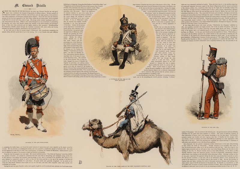 M Edouard Detaille by Jean Baptiste Edouard Detaille