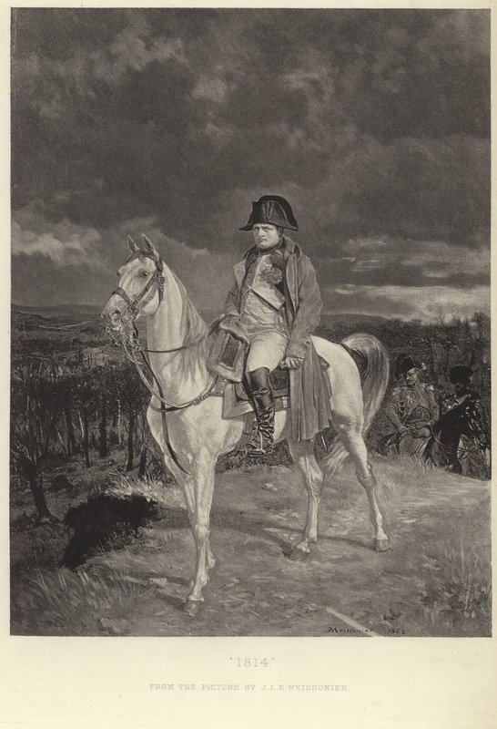 Portrait of Napoleon Bonaparte by Jean Louis Ernest Meissonier