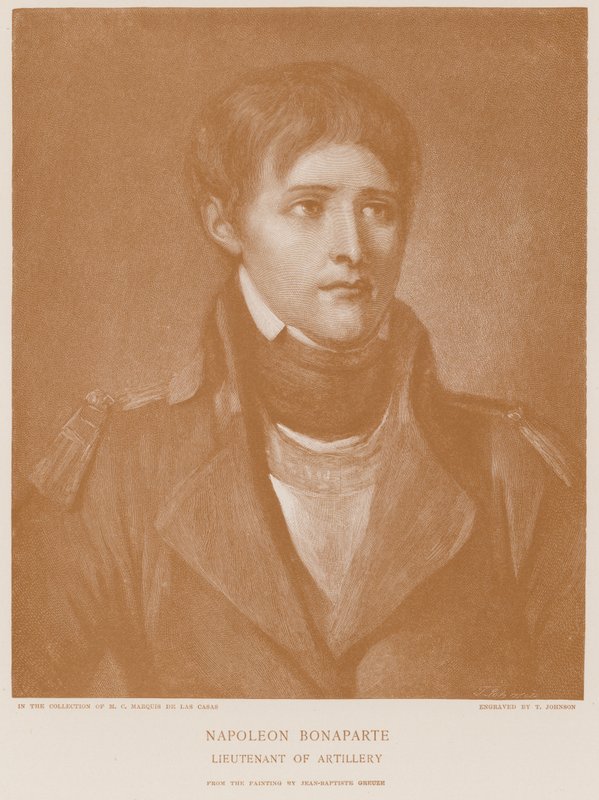 Napoleon Bonaparte by Jean Baptiste Greuze