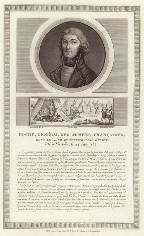 Portrait of Lazare Hoche by Jean Duplessi Bertaux