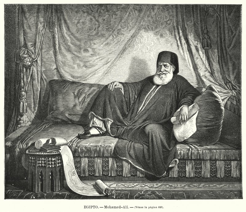 Muhammad Ali, Ottoman Viceroy of Egypt by Jean Francois Portaels